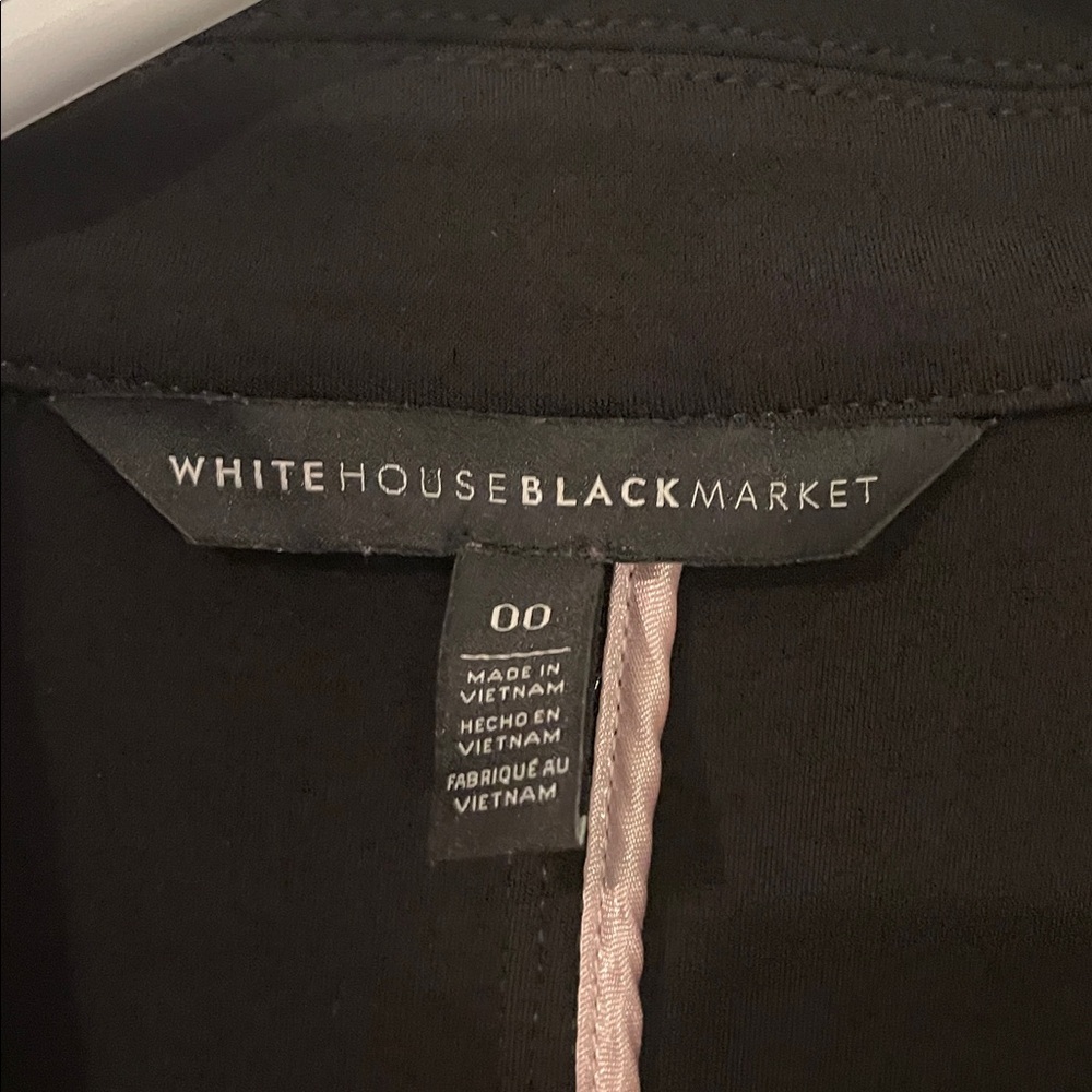 White House Black Market Classic Black Blazer - Picture 2 of 8